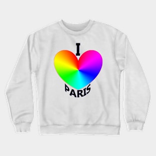 I Love Paris Crewneck Sweatshirt